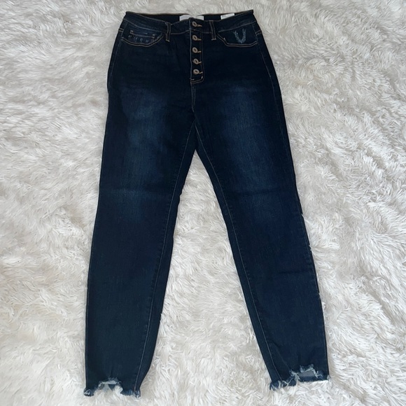 KanCan High Rise Button Fly Jeans  29 - Picture 4 of 9